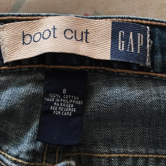 Gap Capri Jeans Pants Blue Denim Size 8 - Picture 6 of 7
